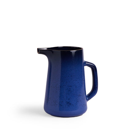 Large Pitcher in Moonstone and Midnight