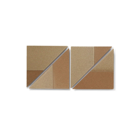 DG11 Sample in Natural Manganese Blend Triangles