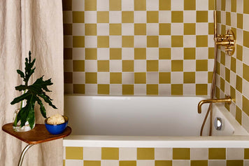 Heath Tile Checkerboard Bathroom