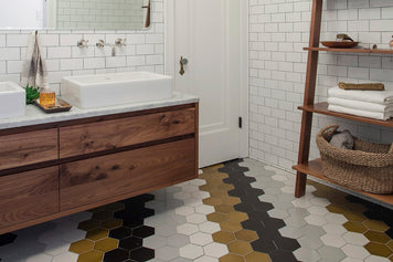 5" Hex Bathroom