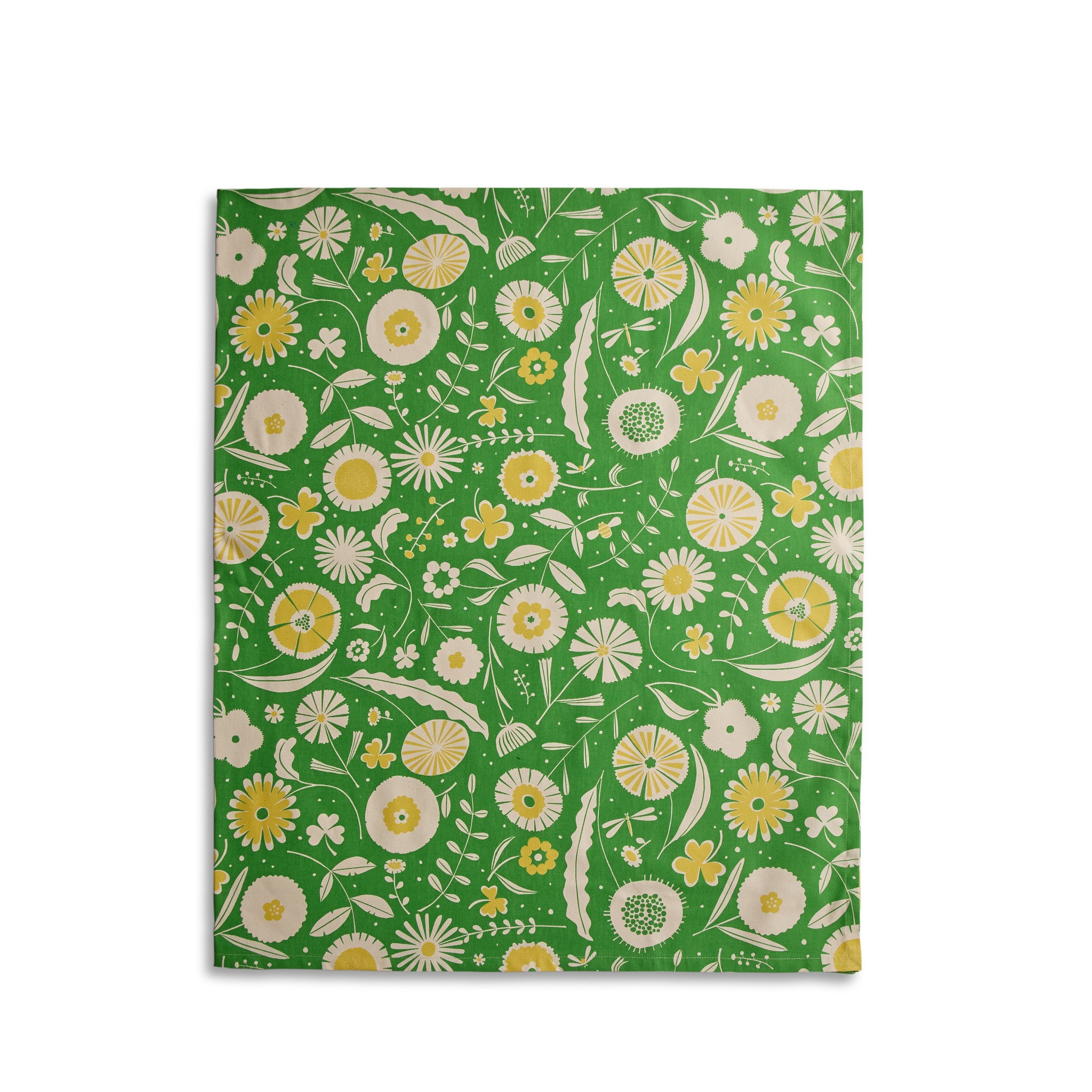Flourish Tablecloth in Grass Green Zoom Image 1