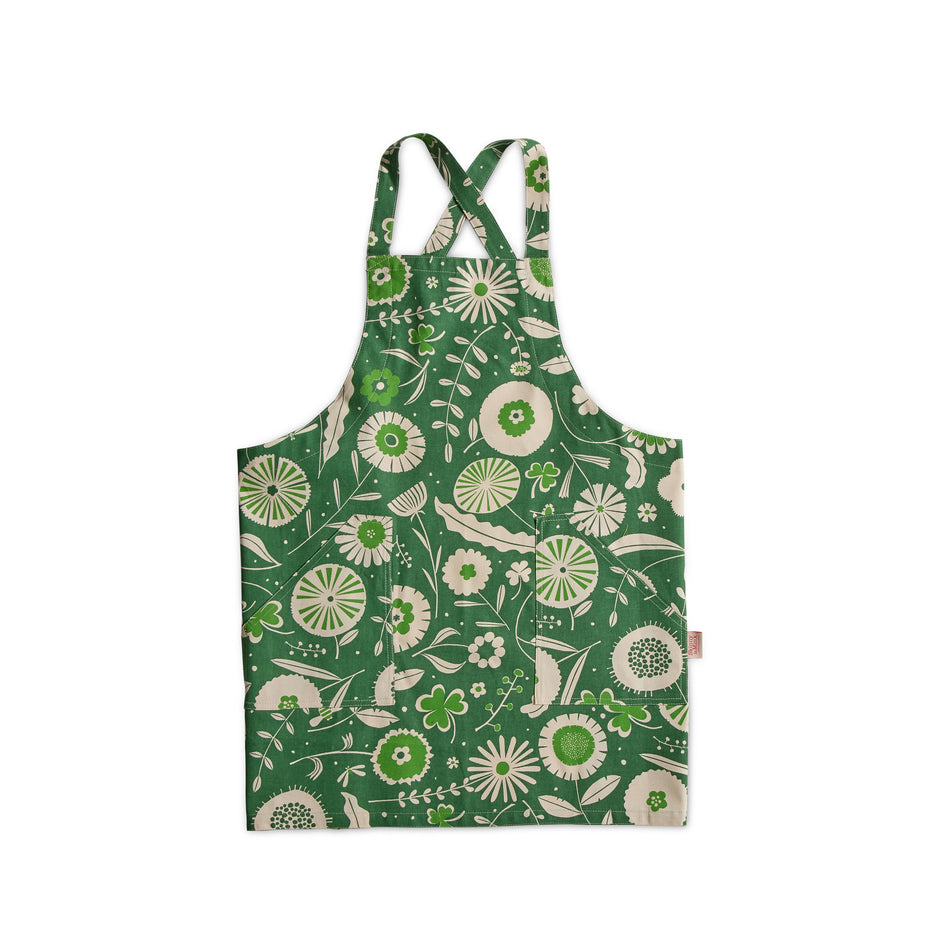 Flourish Apron in Forest Image 1