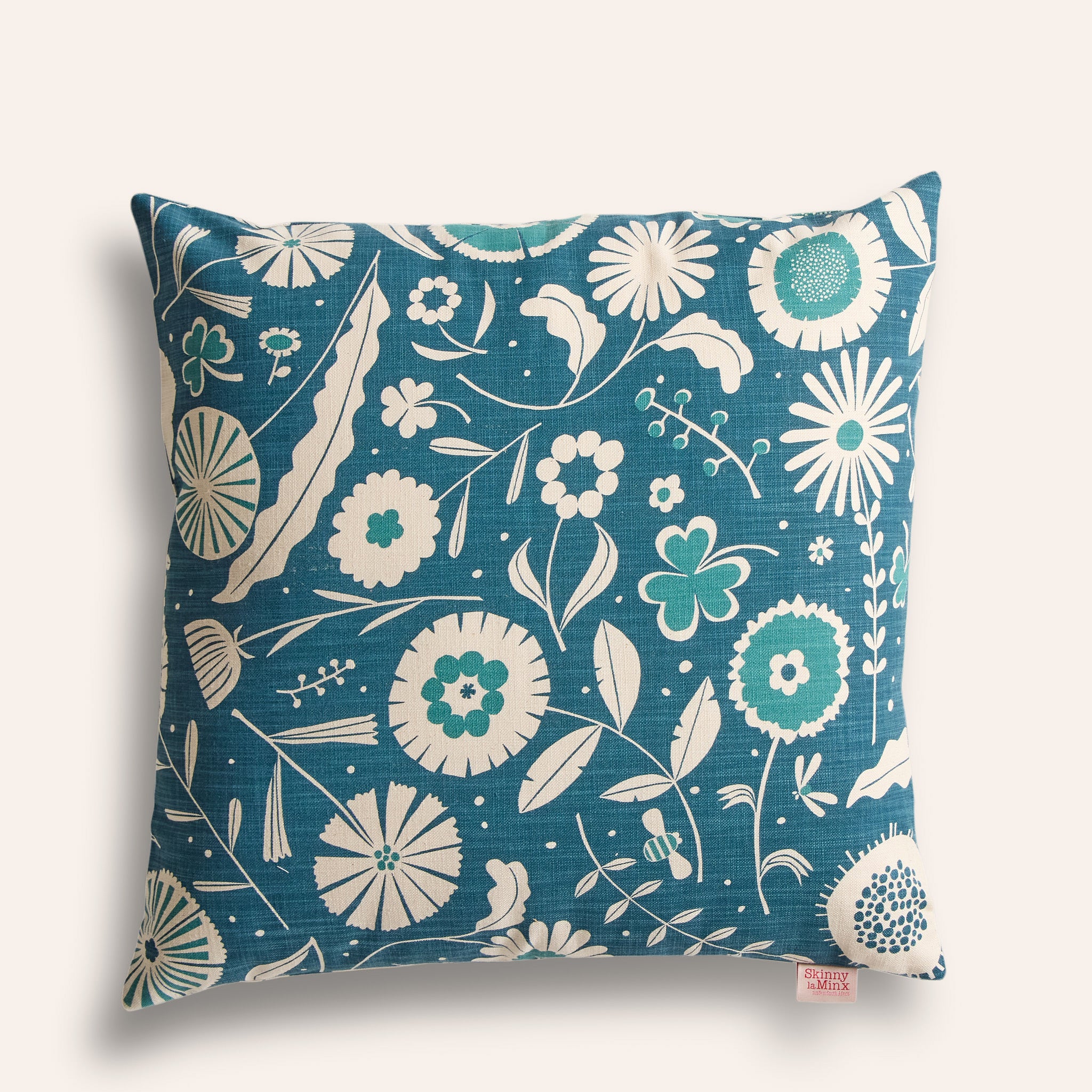 Flourish Pillow in Midnight