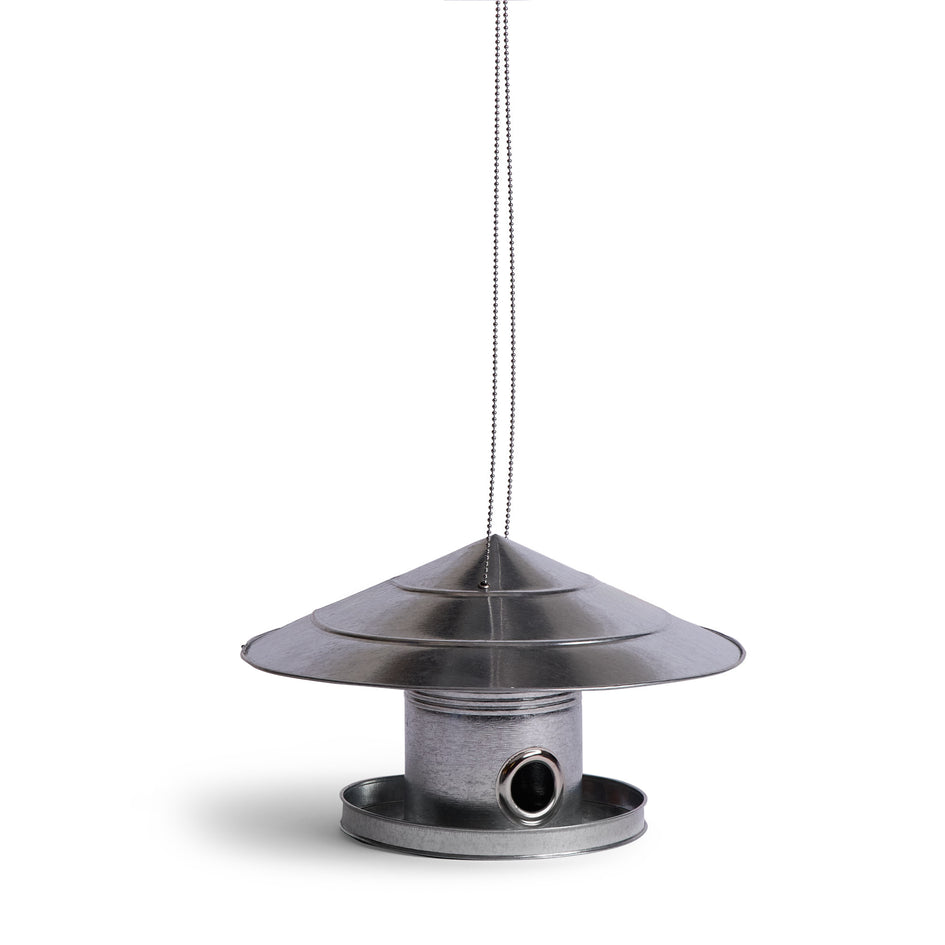 Galvanized Steel Birdhouse Image 1