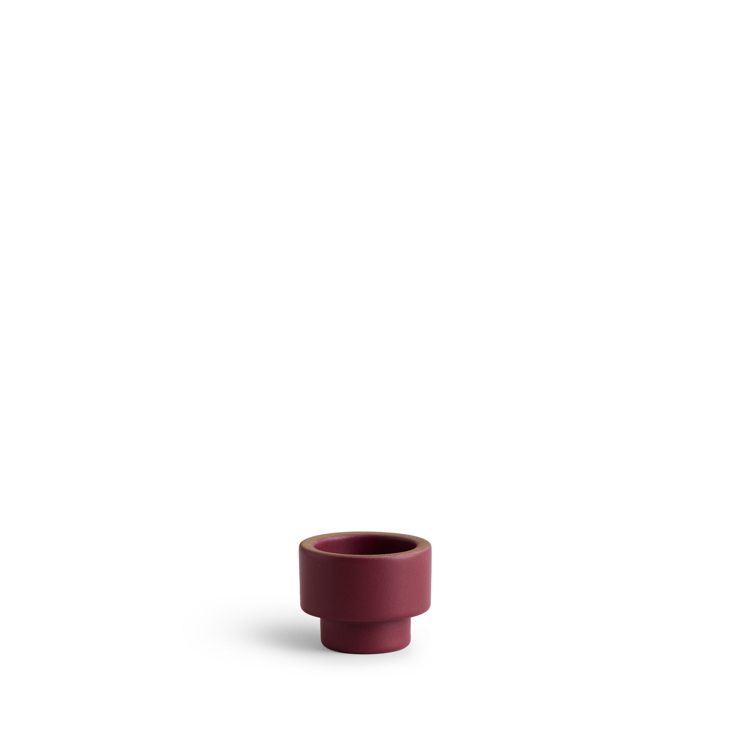 Candleholder in Cranberry Zoom Image 1