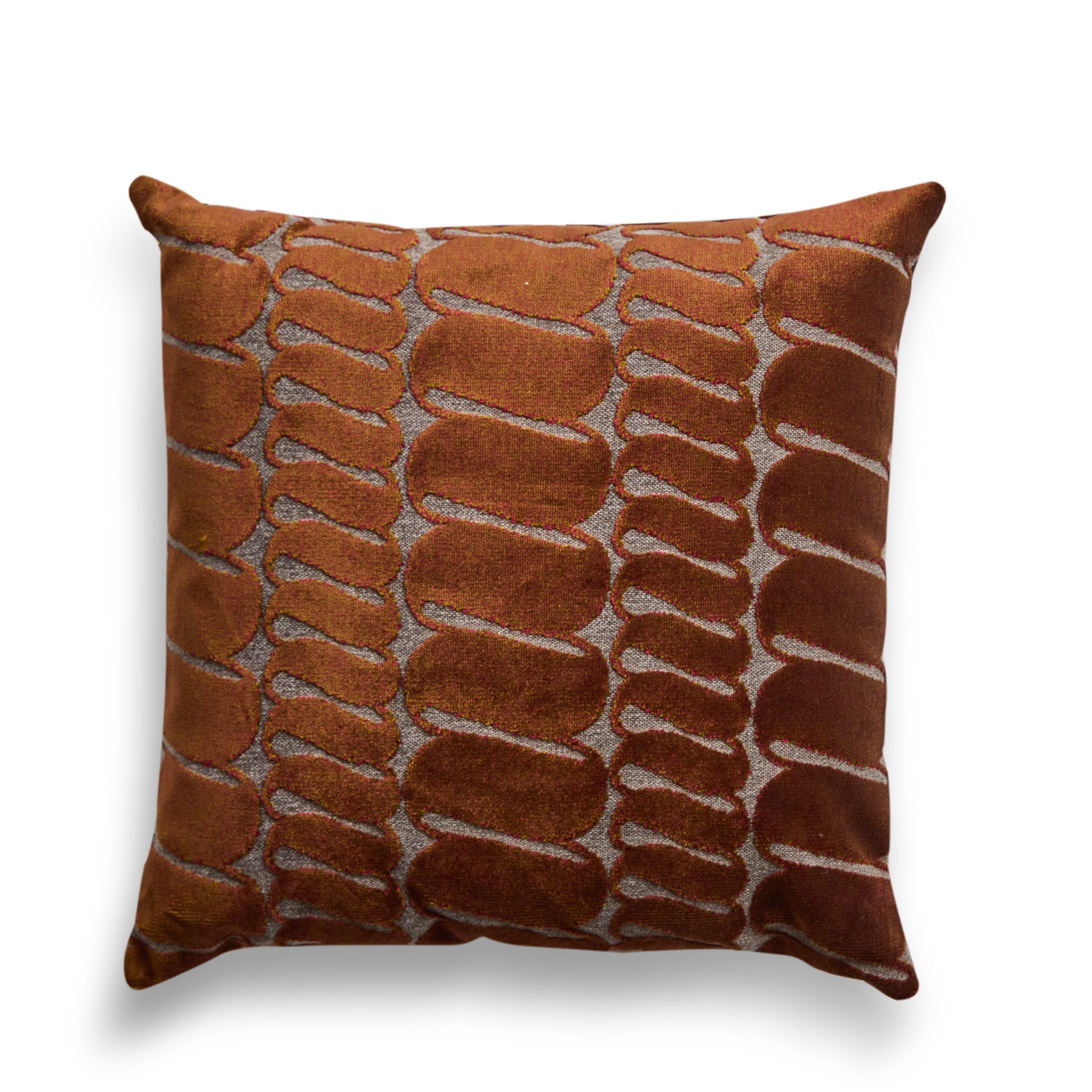 Tilde Pillow in Red Zoom Image 1