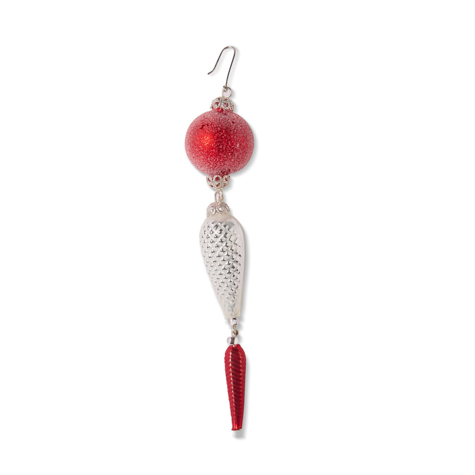 Drops Ornament in Red Image 1