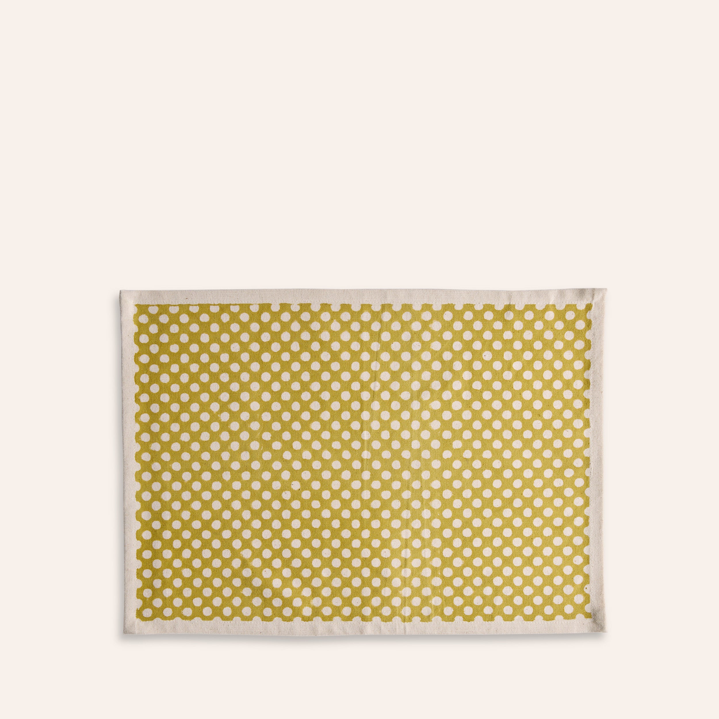 Syra Placemat in Warm Olive