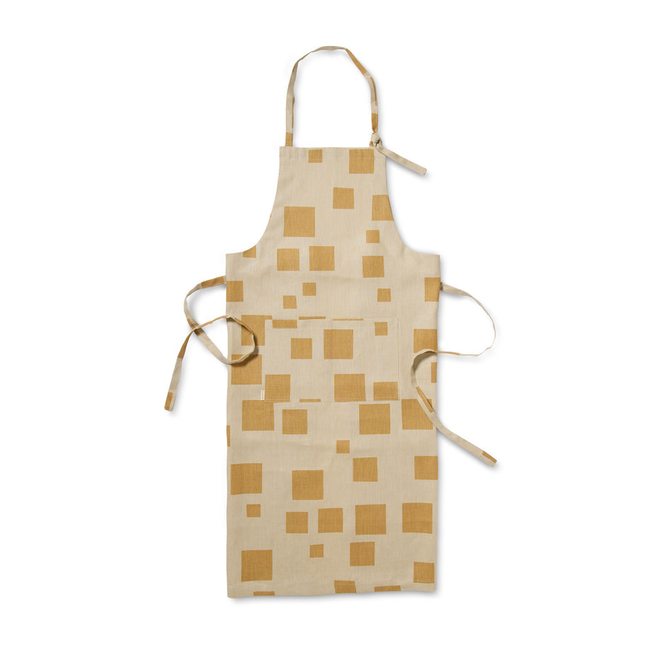Casa Pattern Jennifer Apron in Leather & Celery Image 1