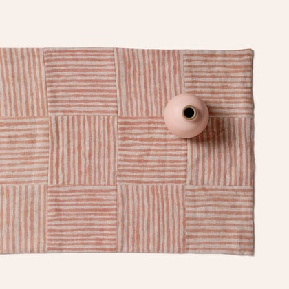 Patchwork Table Runner in Desert