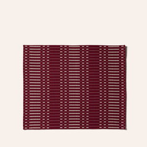 Helios Placemat in Bordeaux