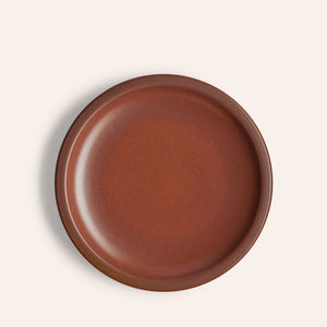 Dinner Plate in Redwood
