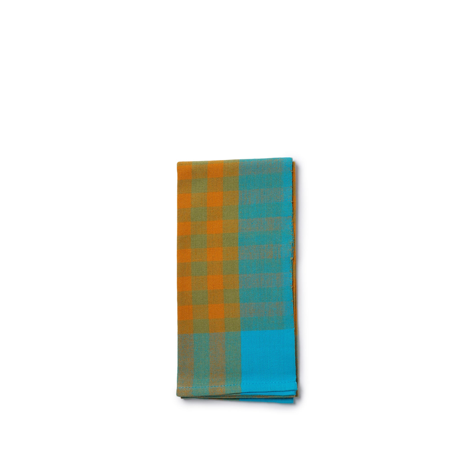 Grid 2 Napkin Blue (Set of 2) Zoom Image 1