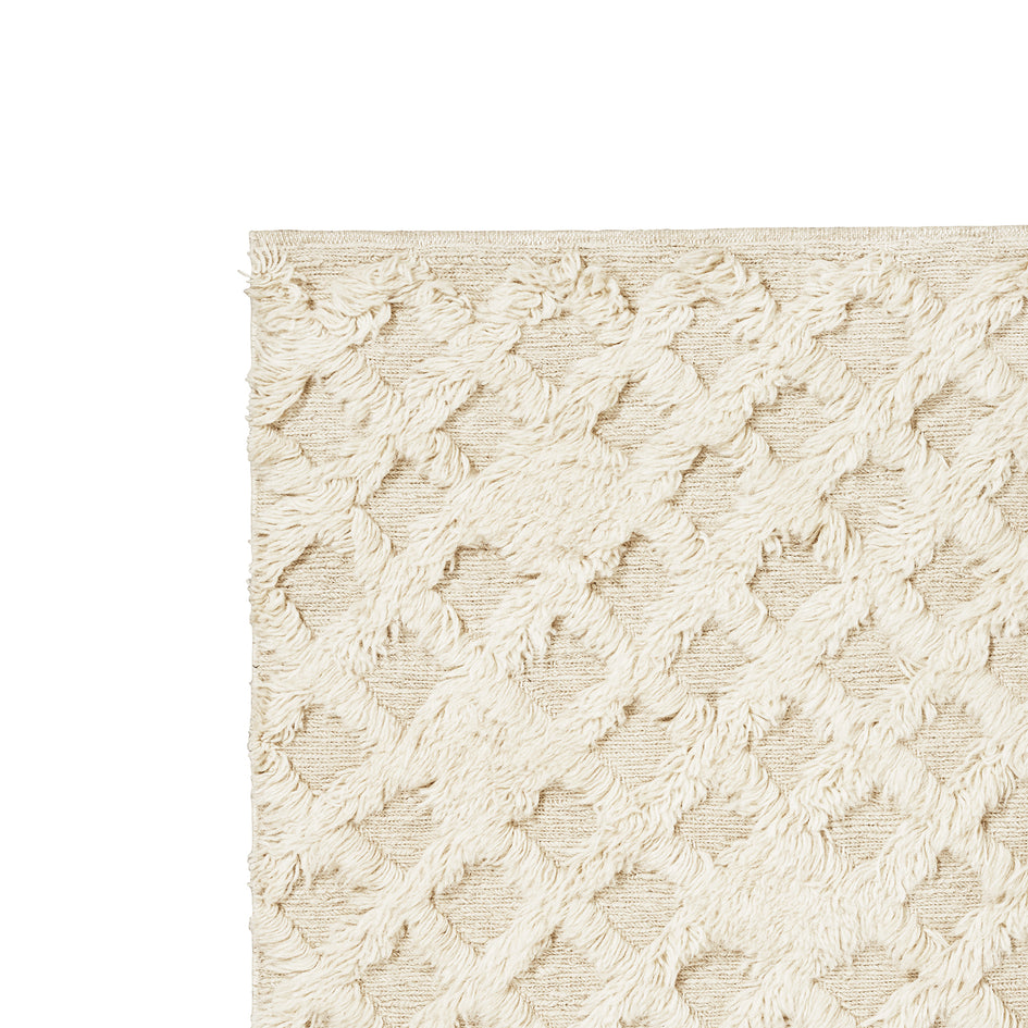 Ghan Rug in Milk 31" W x 55" L Image 2