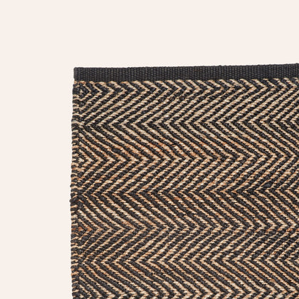 Serengeti Rug in Charcoal and Natural