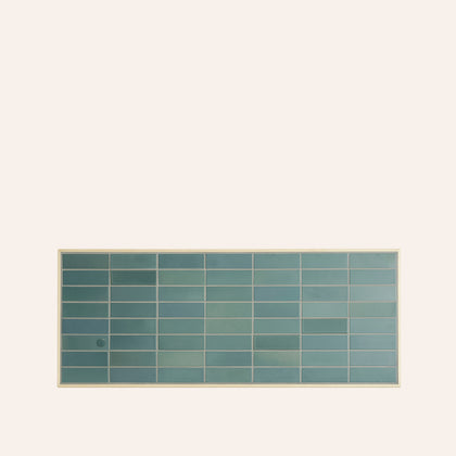 Tile Table Rectangular in Green+