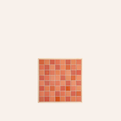 Tile Table Square in Red+