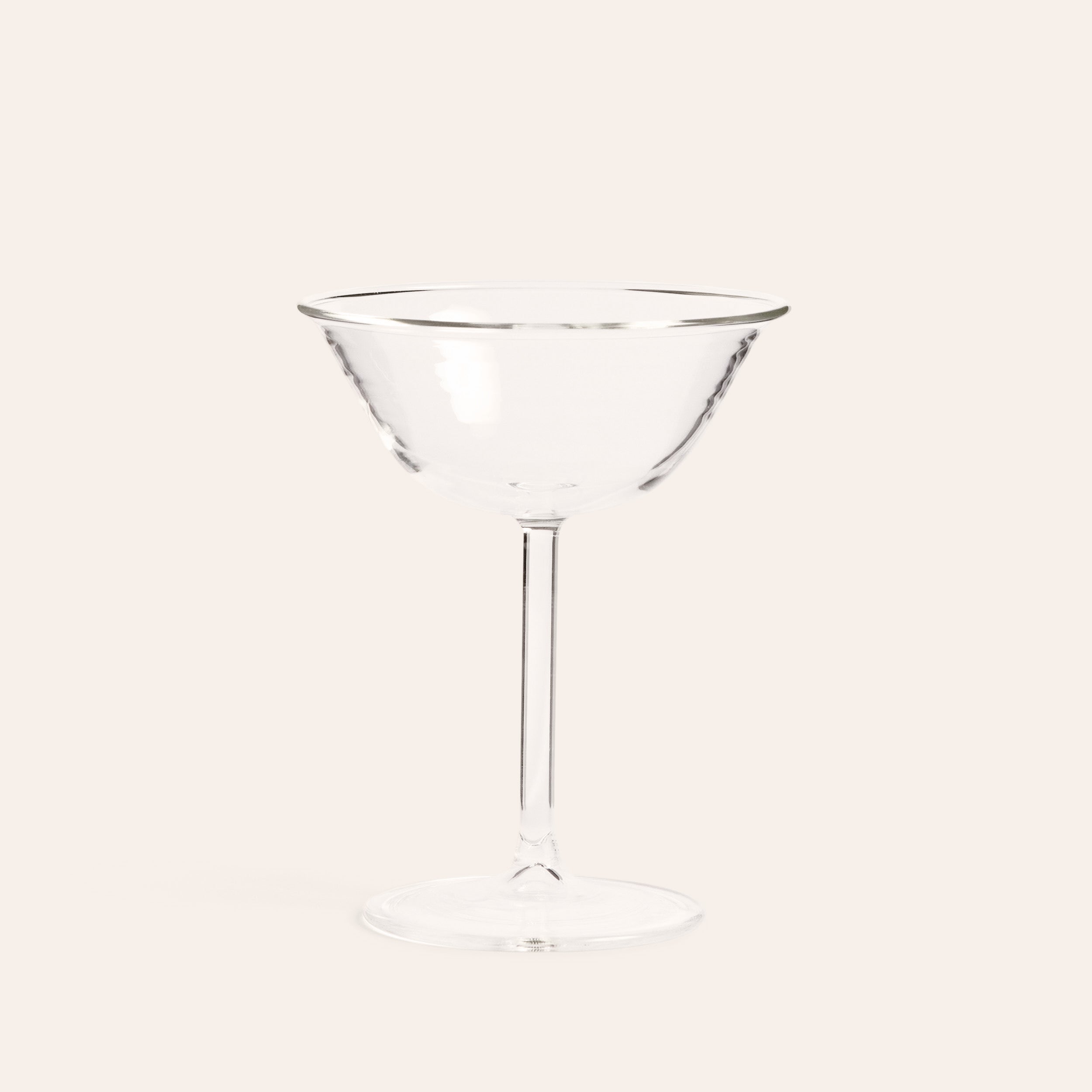 Sissi Martini Coupe in Clear (Set of 2)