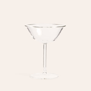Sissi Martini Coupe in Clear (Set of 2)