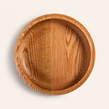 Wooden Serving Bowl in Oak
