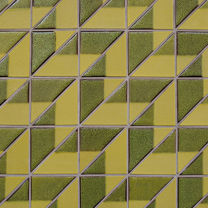 DG14 Sample in Ochre Blend Triangles