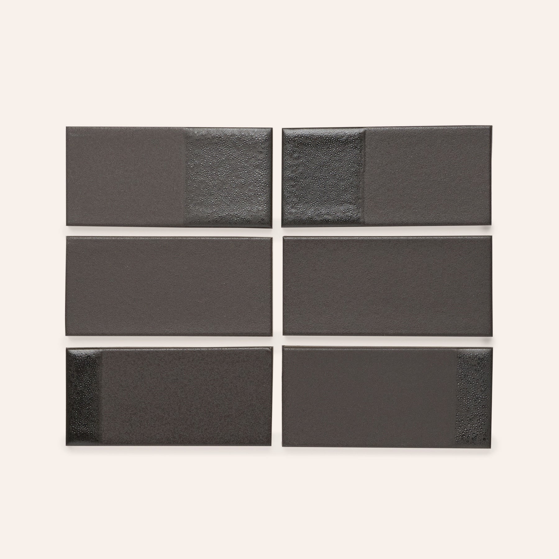 DG12 Sample in Basalt Lava Blend Rectangles