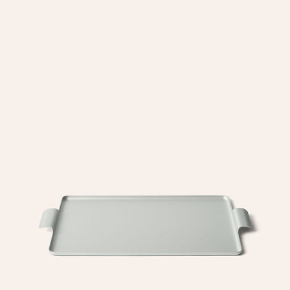 Pressed Tray in Silver 11 x 14.5
