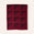 Finestre Jacquard Blanket in Pure Red