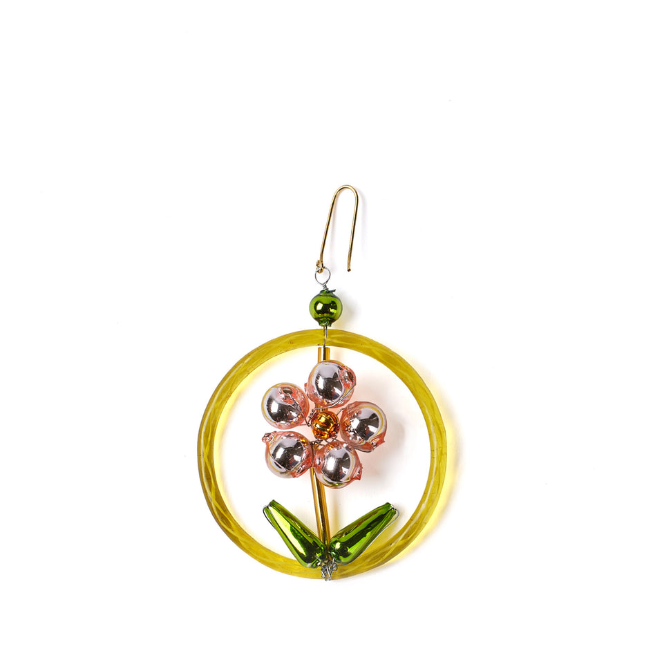 Flower Ornament in Pink Image 1