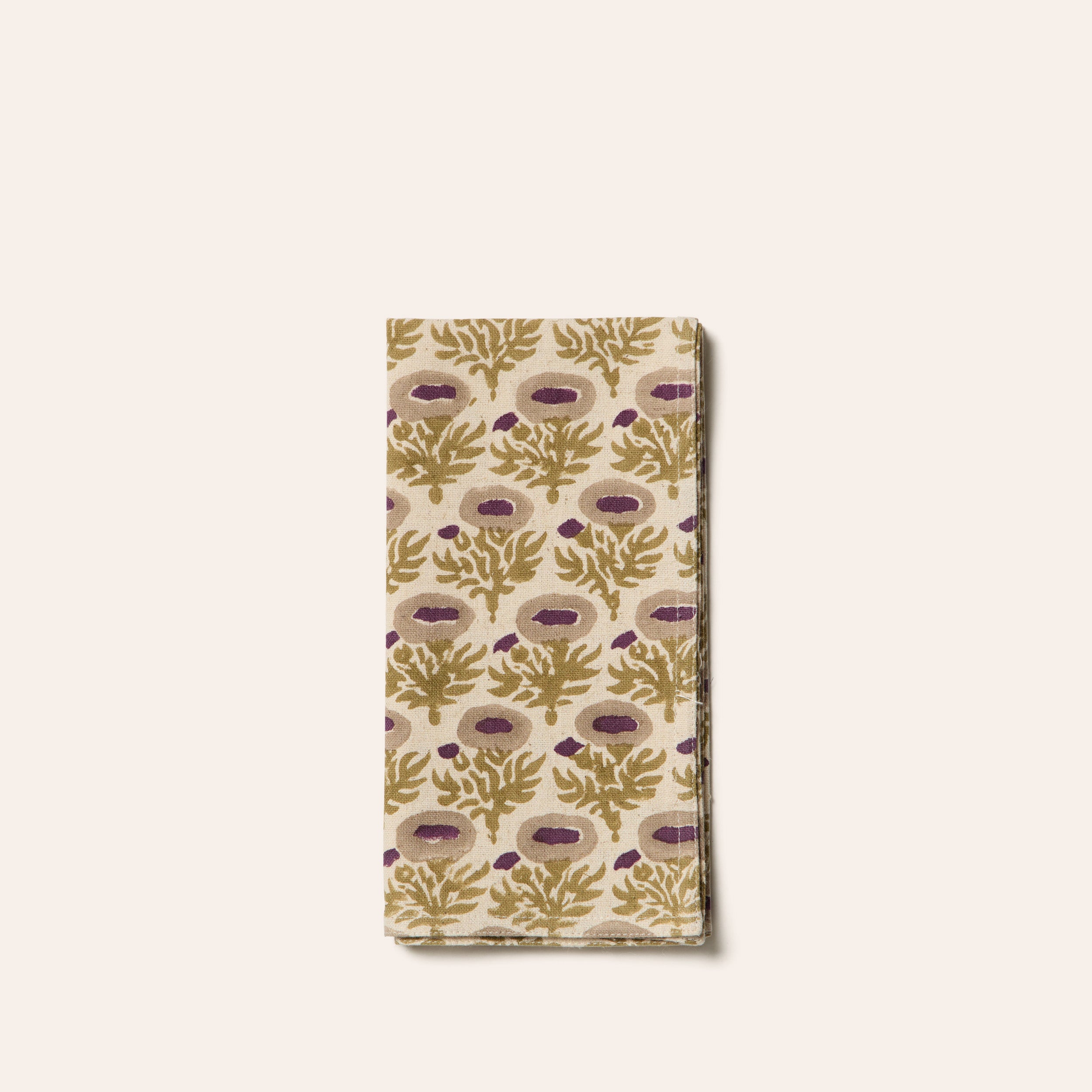 Rumi Napkins in Plum