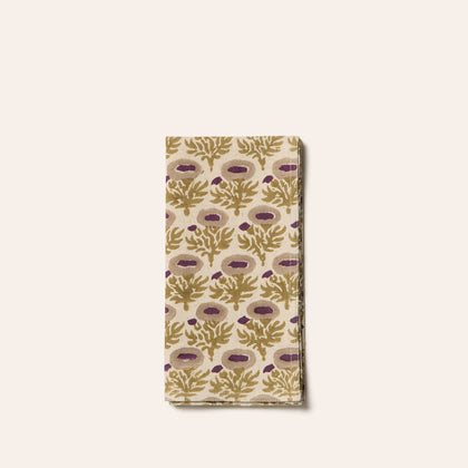Rumi Napkins in Plum