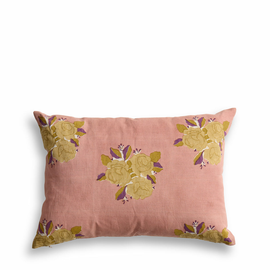 Sara Pillow in Grapefruit Pink Image 1