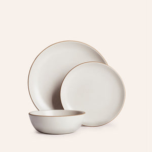 Sand 3-Piece Dinnerware Set