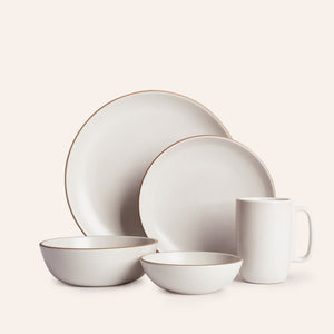 Sand 5-Piece Dinnerware Set