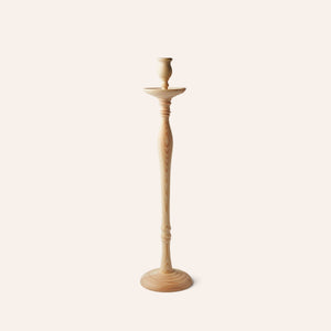 Large Candleholder in Natural