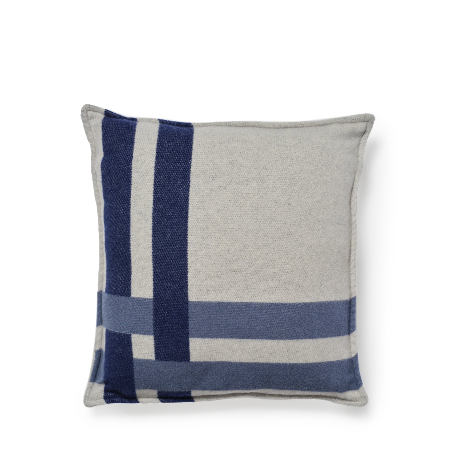 Rete Jacquard Pillow in Milk Zoom Image 1