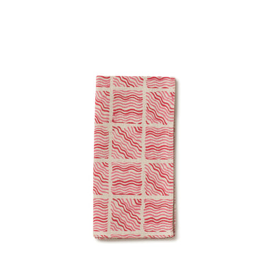 Neem Napkin in Ruby Red
