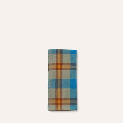 Charleston Plaid Napkin in Bay (Set of 2)