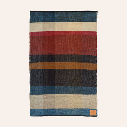 Wool Remnant Hand Woven Rug 23