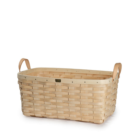 Rectangle Laundry Basket in Natural