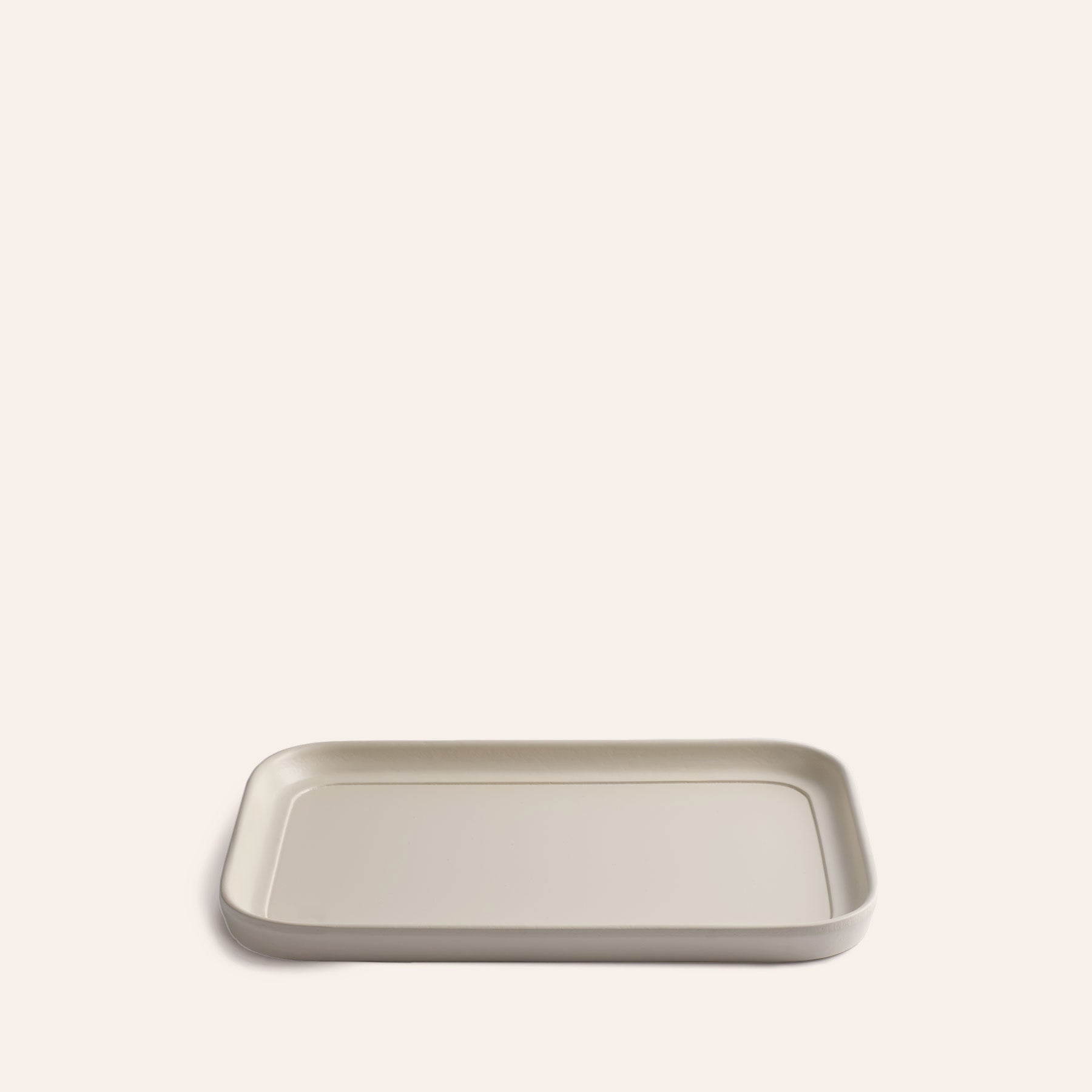 Small Bernice Tray in Almond