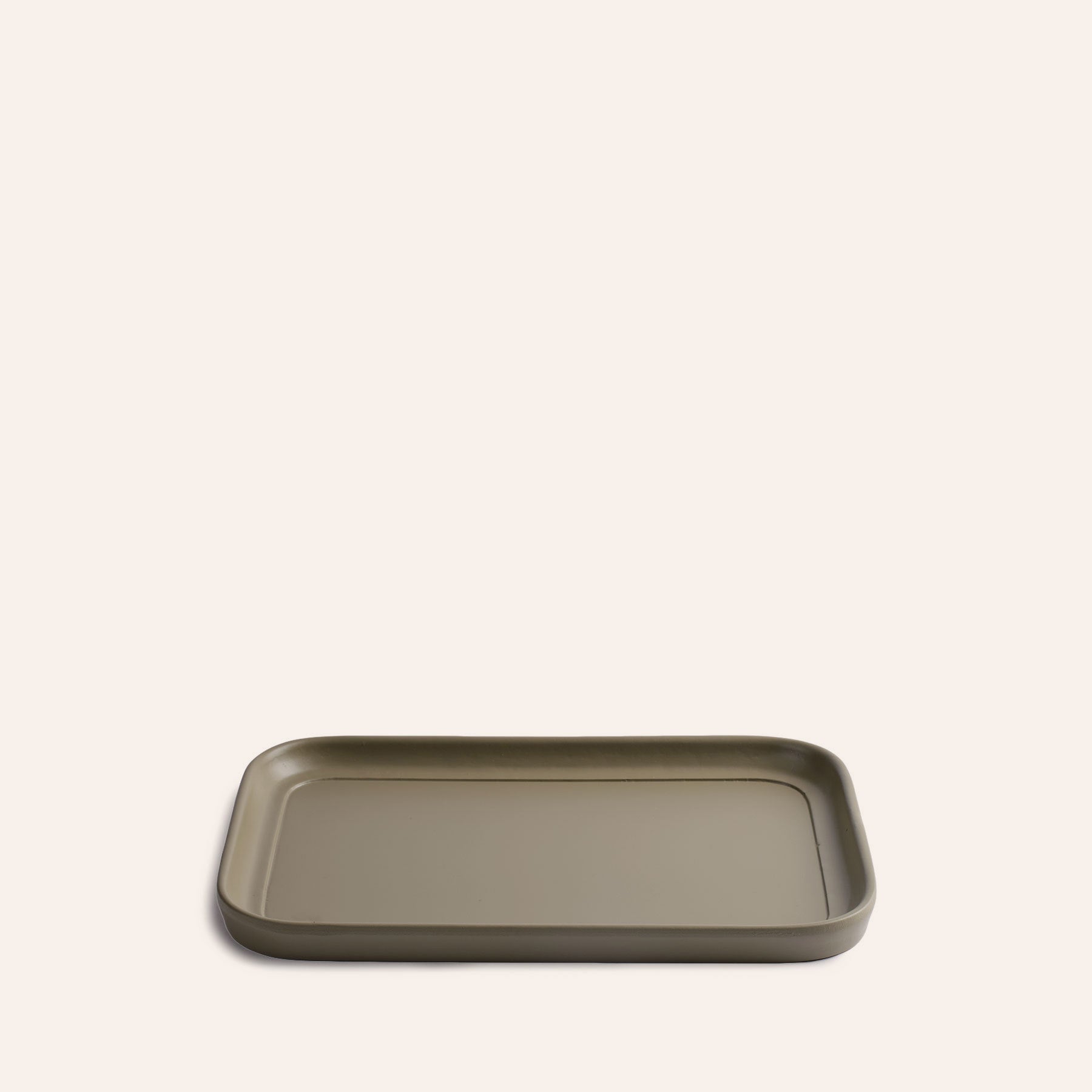 Small Bernice Tray in Baluster Green