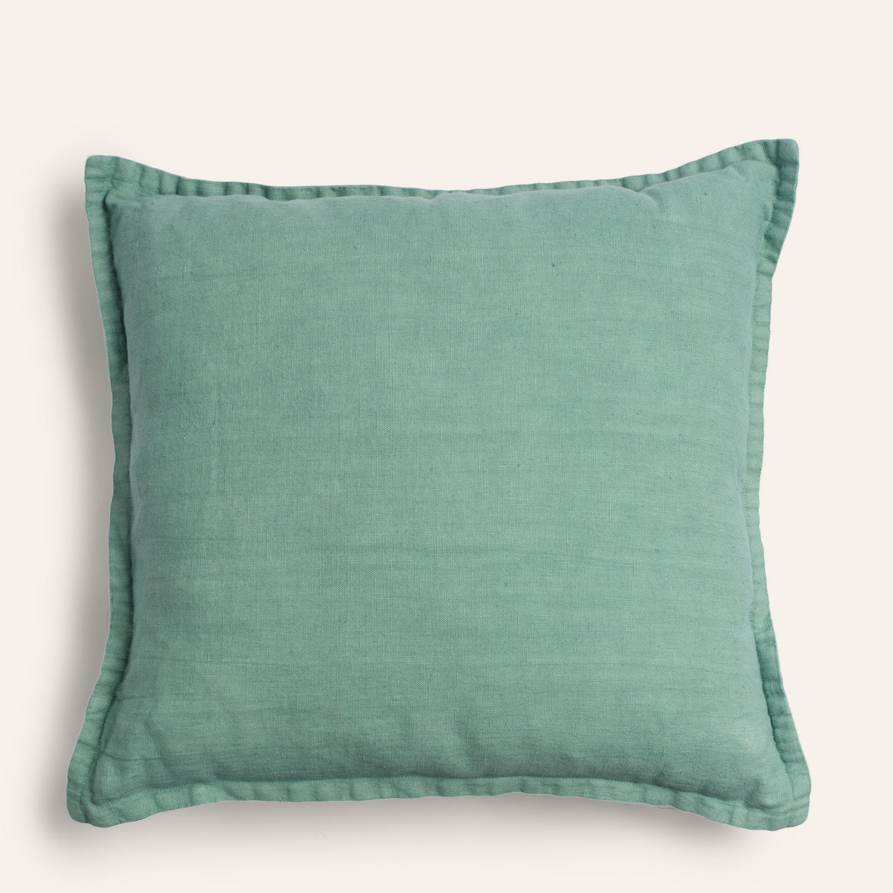 Tela Cushion in Jade Green