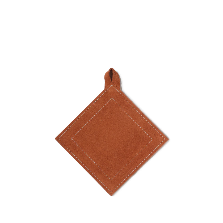 Suede Potholder in Clay Image 1