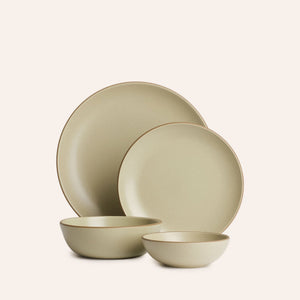 Sage 4-Piece Dinnerware Set
