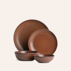 Redwood 4-Piece Dinnerware Set