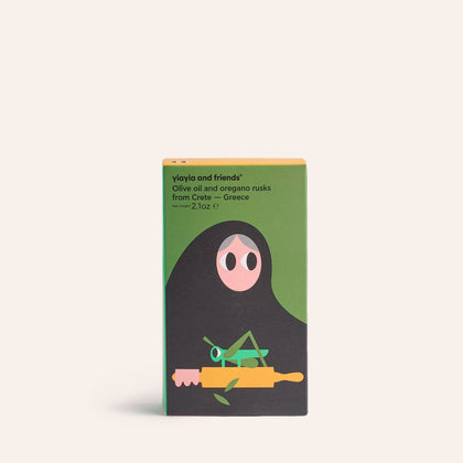 Olive Oil and Oregano Rusk