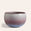 John's Bowl in Opaque White / Cranberry / Frost