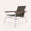 Canvas Lounge Chair in Army Green Mauve