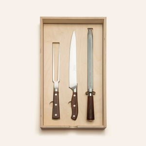 Rosewood Carving Set
